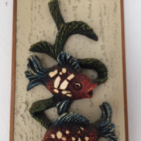 3D Wall decoration - fishes